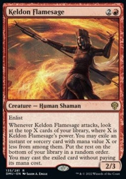Keldon Flamesage - Dominaria United (Rare) [135]