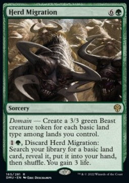 Herd Migration - Dominaria United (Rare) [DMU-165]