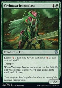 Yavimaya Iconoclast - Dominaria United (Uncommon) [190]