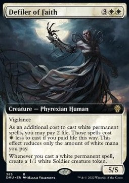Defiler of Faith - Dominaria United: Extras (Rare) [XDMU-385]