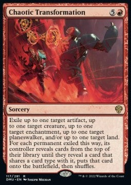 Chaotic Transformation - Dominaria United (Rare) [117]