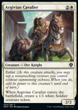 Argivian Cavalier - Dominaria United (Common) [4]