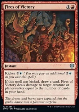 Fires of Victory - Dominaria United (Uncommon) [123]