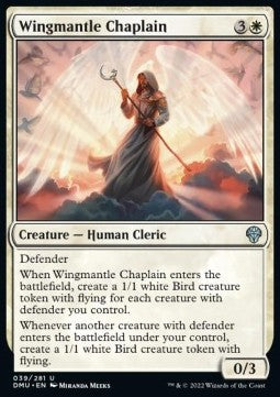 Wingmantle Chaplain - Dominaria United (Uncommon) [39]