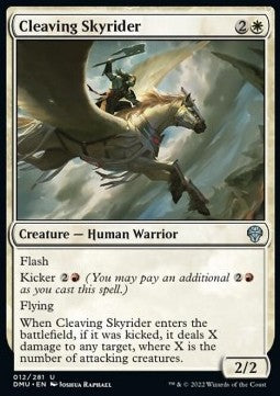 Cleaving Skyrider - Dominaria United (Uncommon) [12]