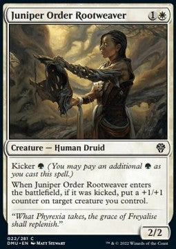 Juniper Order Rootweaver - Dominaria United (Common) [22]