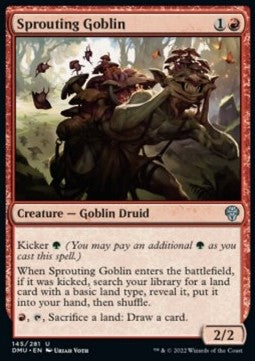 Sprouting Goblin - Dominaria United (Uncommon) [145]