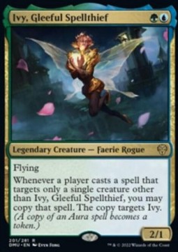Ivy, Gleeful Spellthief - Dominaria United (Rare) [201]