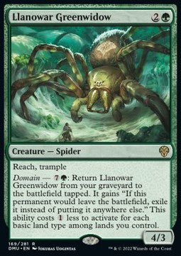 Llanowar Greenwidow - Dominaria United (Rare) [169]