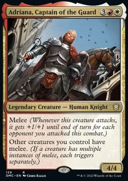 Adriana, Captain of the Guard - Commander: Dominaria United (Rare) [139]