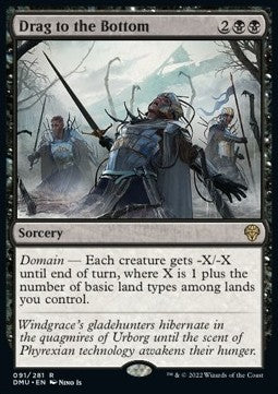 Drag to the Bottom - Dominaria United (Rare) [91]