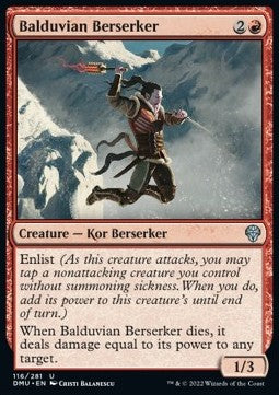 Balduvian Berserker - Dominaria United (Uncommon) [116]