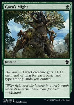 Gaea's Might - Dominaria United (Common) [164]