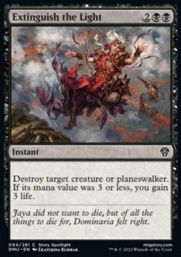 Extinguish the Light - Dominaria United (Common) [94]
