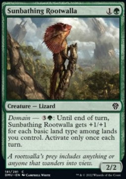 Sunbathing Rootwalla - Dominaria United (Common) [181]