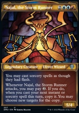 Najal, the Storm Runner (V.1) - Dominaria United: Extras (Uncommon) [307]