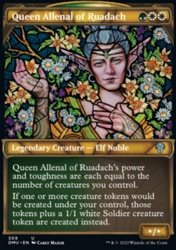 Queen Allenal of Ruadach (V.1) - Dominaria United: Extras (Uncommon) [309]