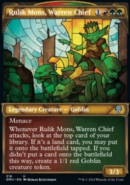 Rulik Mons, Warren Chief (V.1) - Dominaria United: Extras (Uncommon) [316]