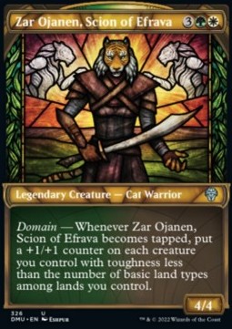 Zar Ojanen, Scion of Efrava (V.1) - Dominaria United: Extras (Uncommon) [326]