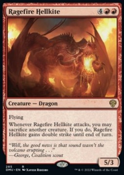 Ragefire Hellkite (V.1) - Dominaria United: Extras (Rare) [285]