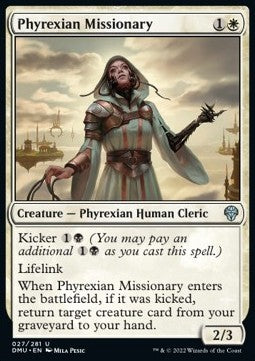 Phyrexian Missionary - Dominaria United (Uncommon) [27]