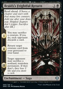 Braids's Frightful Return - Dominaria United (Uncommon) [85]