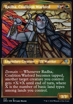 Radha, Coalition Warlord (V.1) - Dominaria United: Extras (Uncommon) [310]