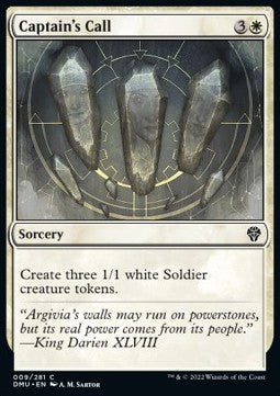 Captain's Call - Dominaria United (Common) [9]