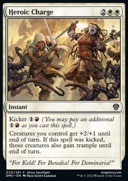 Heroic Charge - Dominaria United (Common) [20]