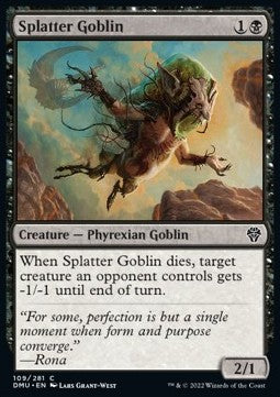 Splatter Goblin - Dominaria United (Common) [109]