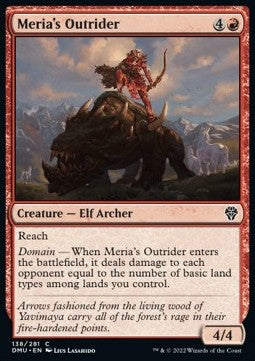 Meria's Outrider - Dominaria United (Common) [138]