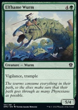 Elfhame Wurm - Dominaria United (Common) [161]