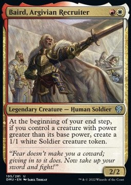 Baird, Argivian Recruiter - Dominaria United (Uncommon) [195]