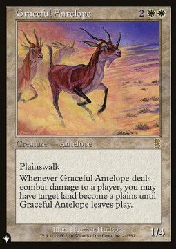 Graceful Antelope - The List (Rare) [24]