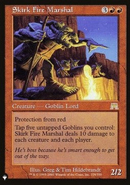 Skirk Fire Marshal - The List (Rare) [229]