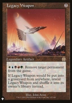 Legacy Weapon - The List (Rare) [137]