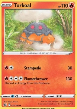 Torkoal - Lost Origin (Uncommon) [LOR-023]