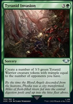 Tyranid Invasion - Universes Beyond: Warhammer 40,000 (Uncommon) [102]