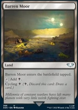 Barren Moor - Universes Beyond: Warhammer 40,000 (Uncommon) [266]