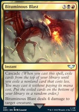 Bituminous Blast - Universes Beyond: Warhammer 40,000 (Uncommon) [221]