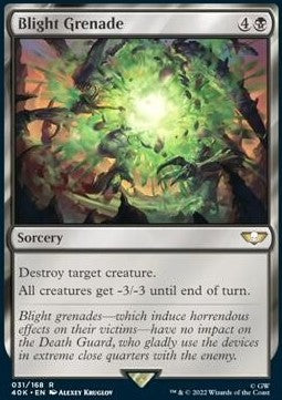 Blight Grenade - Universes Beyond: Warhammer 40,000 (Rare) [31]