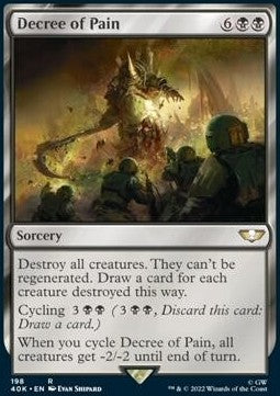 Decree of Pain - Universes Beyond: Warhammer 40,000 (Rare) [198]