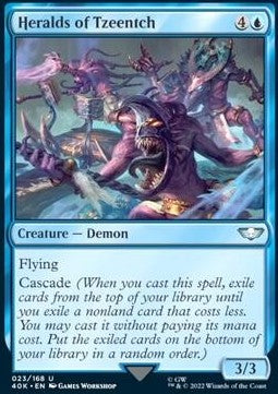 Heralds of Tzeentch - Universes Beyond: Warhammer 40,000 (Uncommon) [23]