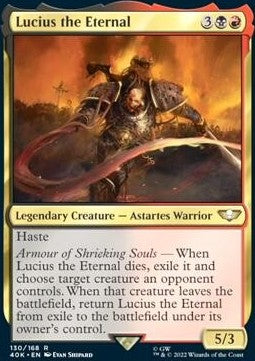 Lucius the Eternal - Universes Beyond: Warhammer 40,000 (Rare) [130]