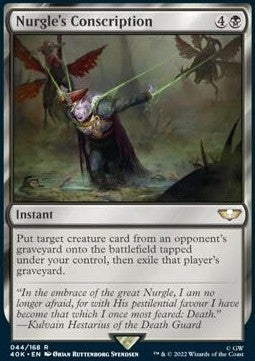 Nurgle's Conscription - Universes Beyond: Warhammer 40,000 (Rare) [44]