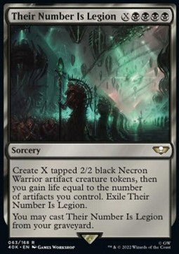 Their Number Is Legion - Universes Beyond: Warhammer 40,000 (Rare) [63]