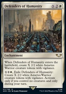 Defenders of Humanity - Universes Beyond: Warhammer 40,000 (Rare) [11]