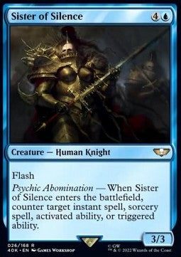 Sister of Silence - Universes Beyond: Warhammer 40,000 (Rare) [26]