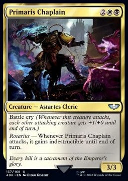 Primaris Chaplain - Universes Beyond: Warhammer 40,000 (Uncommon) [137]