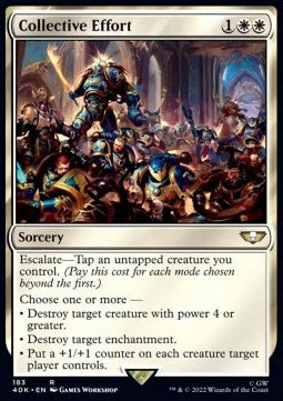 Collective Effort - Universes Beyond: Warhammer 40,000 (Rare) [183]